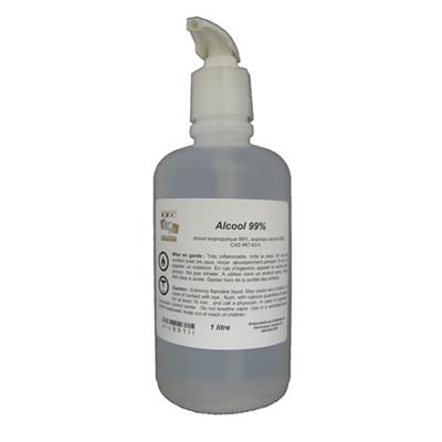 ALCOHOL Isopropyl 99% 1 LITER WITH PUMP