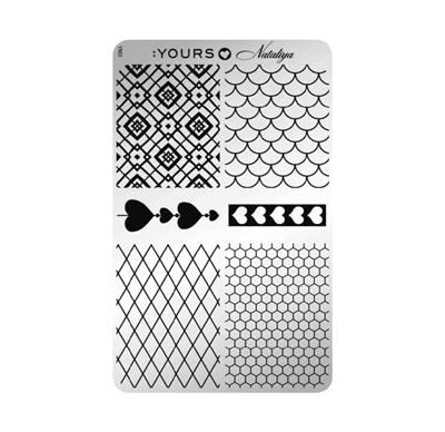YOURS Loves Trendy Netting Plaquette +