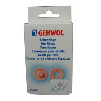 GEHWOL TOE RINGS (ROUND) 9 / BOX