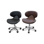 Continuum Tabouret Brun Chocolat Regulier (Pedicure Seulement)+