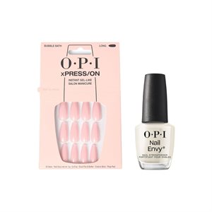 OPI Xpress ON Artificial Nails Bubble Bath Long Coffin +
