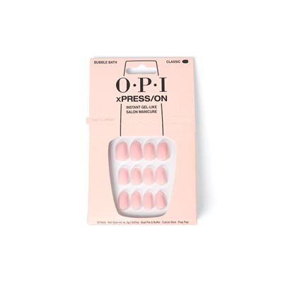 OPI Xpress ON Ongles Artificiels Bubble Bath Rond Classique +