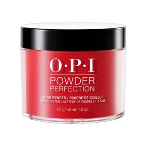 OPI Powder Perfection Color So Hot it Berns 1.5 oz -