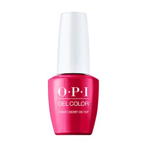 OPI Gel Color Cyber Cherry on Top 15ml (Metallic Mega Mix) -