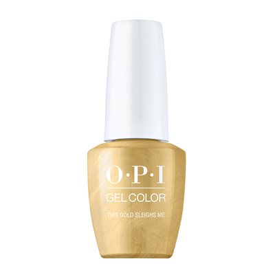 OPI Gel Color This Gold Sleighs Me (Shine Bright) 15 ml - OPI Gel Color This Gold Sleighs Me (Shine Bright) 15 ml -