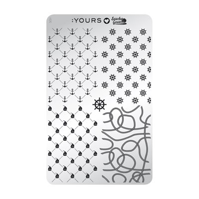 YOURS Loves Sascha NAUTICAL MILE Plaquette -