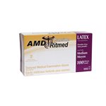 AMD Medicom Gants Latex sans poudre Medium (100) ++