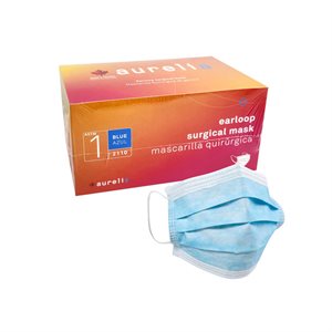 Aurelia Masque Chirurgical Bleu Niveau 1 (50) -
