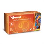 Aurelia Vibrant Latex Small Gloves 100 Powder Free