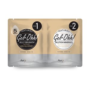 AVRY Gel-Ohh Jelly Spa Pedi Bath LAIT & MIEL