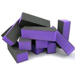 PURPLE BUFFER MED / COARSE Grit 60 / 80 / 100