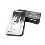 Square Instrument Dipper Bowl Wide 4'' Lengh 8'' Height 1.75 inches