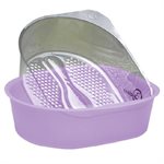Belava Bol Pied Plastique Solide avec 20 Recharges