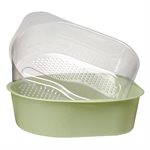 Belava Bol Pied Plastique Solide avec 20 Recharges