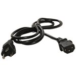 Futura Black Electrical Cable For Wall Connection