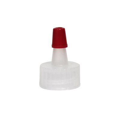 Bec verseur et protecteur rouge pour bourteille vide 1 oz