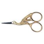 SILK SCISSOR SWAN GOLD