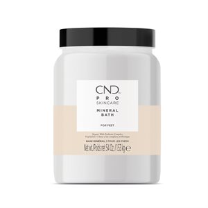CND Pro Skincare Mineral Bath For Feet 54 OZ +