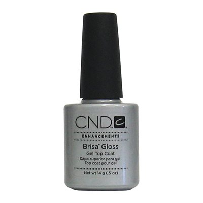 CND BRISA Gloss Gel Top Coat Clair 0.5 oz CND BRISA Gloss Gel Top Coat Clair 0.5 oz
