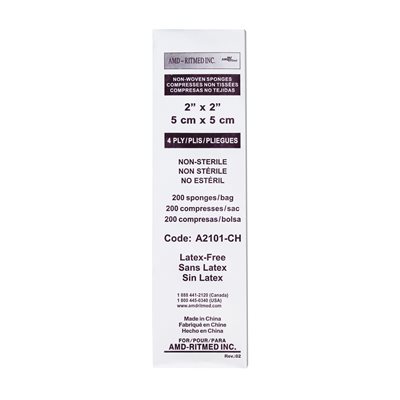 AMD Medicom COMPRESSES 2X2 (200) AMD Medicom COMPRESSES 2X2 (200)