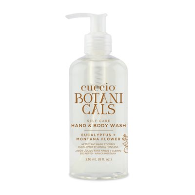 Cuccio Botanique nettoyant pour les mains et le corps (EUCALYPTUS+FLEUR DE MONTANA) 236ml