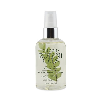 Cuccio Botanique Huile pour le corps (BOIS DE SANTAL+SAUGE) 135ml
