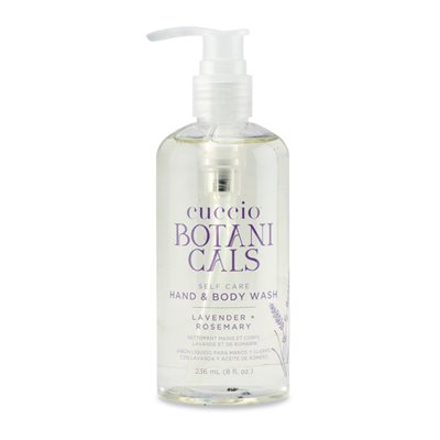 Cuccio Botanique nettoyant pour les mains & le corps (LAVANDE+ROMARIN) 236ml