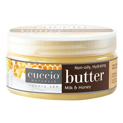 CUCCIO BEURRE CORPOREL MIEL & LAIT 8 OZ