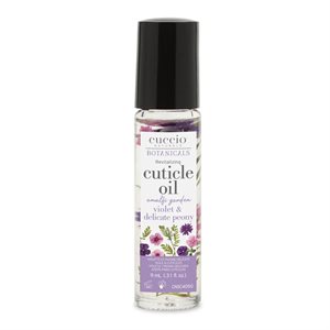 Cuccio Botanicals Roll-On Cuticle Oil violet & delicate peony 9 ml