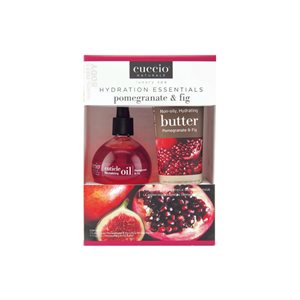 Cuccio Hydration Essentials Ensemble Hydratation Grenade & Fig +