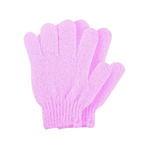 Deo Pink Exfoliating Gloves (Pair) +
