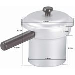 Futura Canadian Depilatory Wax Pot Container 3.5 inches