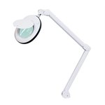 Futura Lampe Loupe LED 5 dioptries avec contour en caoutchouc