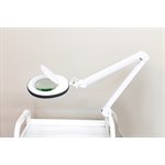 Futura Lampe Loupe LED 5 dioptries avec contour en caoutchouc