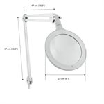Daylight Lampe Loupe Omega7 LED 3 Dioptries
