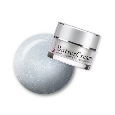 Light Elegance Butter Cream Sparkle 5ml UV / LED Light Elegance Butter Cream Sparkle 5ml UV / LED