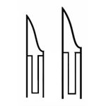 MBI-214 PINCE ORTEIL ONGLE INCARNES 4.5 pouces (Aucun Retour Accepte)