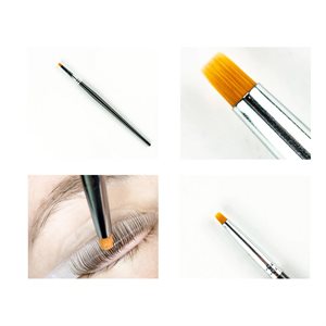 NovoQueen Pro Pinceau de Rehaussement de Cils Placement Precis et Facile