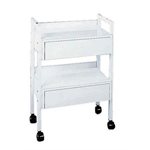SILVER TABLE DE SERVICE 2 TIROIRS