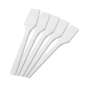 Square White Plastic Spatula 25 units