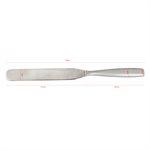 SPATULE MANCHE ACIER (Plus facile a nettoyer)