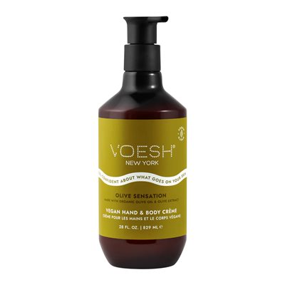 Voesh Creme pour Corps et les Mains Olive Sensation 28 oz Voesh Creme pour Corps et les Mains Olive Sensation 28 oz