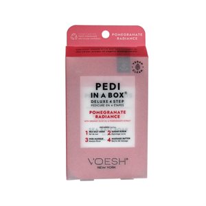Voesh Pedicure en boite (4 etapes) POMEGRANATE