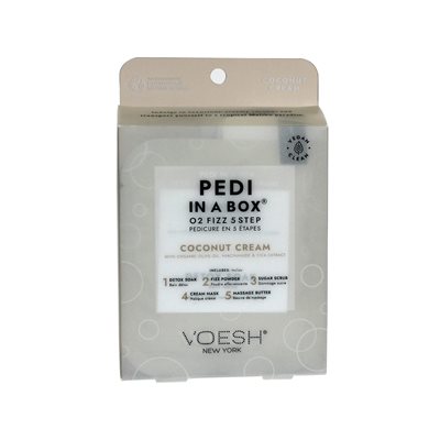 Voesh Pedicure en boite (5 etapes) Spa COCONUT