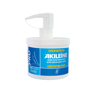 Akileine Nutri-Repair Dry Foot Cream 500 ml With Pump