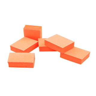 Mini Bloque Naranja Grano 100/150 (paquete de 25)