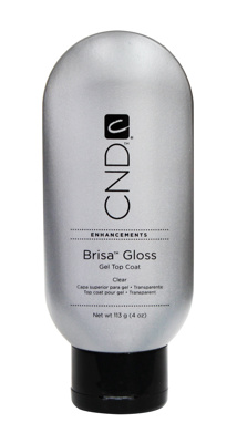 CND BRISA Gloss Gel Top Coat Clair 4.0 oz -