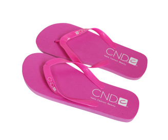 CND Pink Flip Flops Limited Edition -