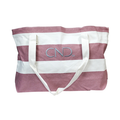 CND Pink canvas bag -