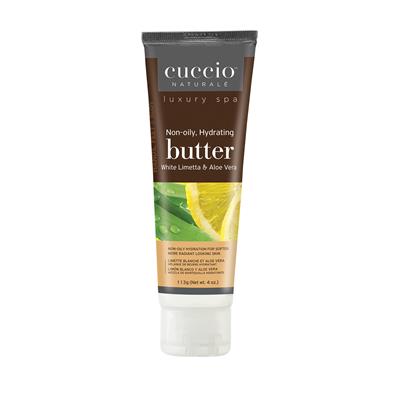 Cuccio Body Butter White Limetta & Aloe 4 oz tube